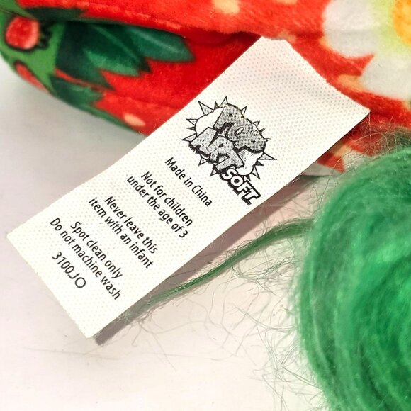 Pop Art Berrylicious Unicorn Plush Toy 6" Stuffed Animal Red Green NWT jj3725 - Picture 6 of 8